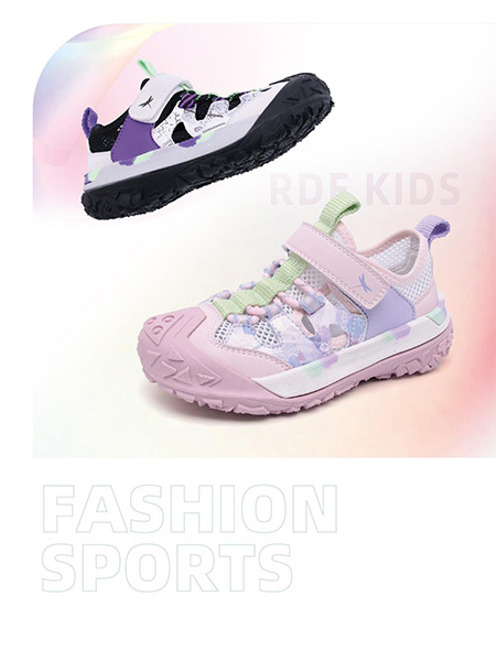 红蜻蜓儿童童鞋品牌2024夏季透气软底运动鞋