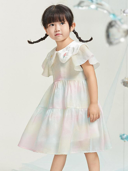 童装品牌2024春季色彩公主裙