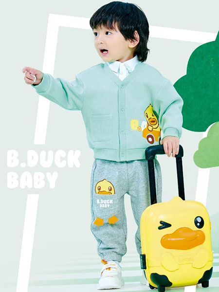 B.Duck小黄鸭童装品牌2024春夏 开衫外套