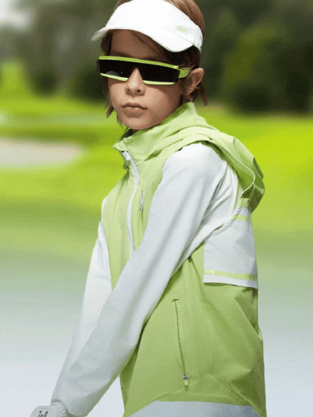 MQD马骑顿童装品牌2024春夏高尔夫球马夹